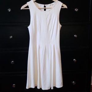 Cream Casual Dress Size M